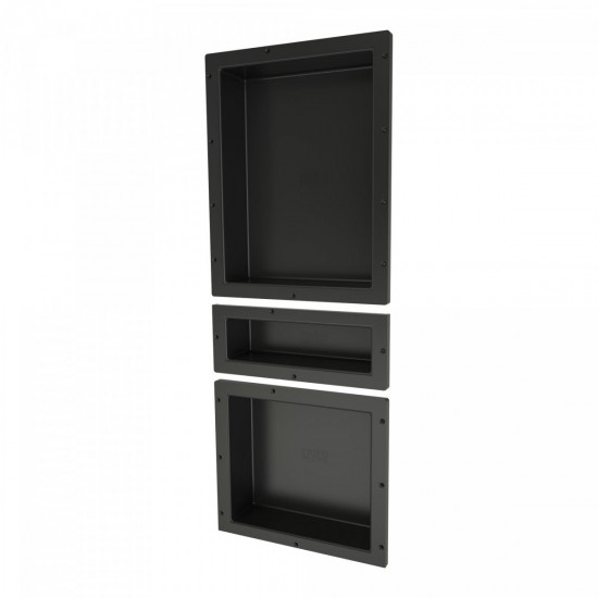 Redi Niche Triple Shelf 16"W x 40"H shelves 14"H 20"H