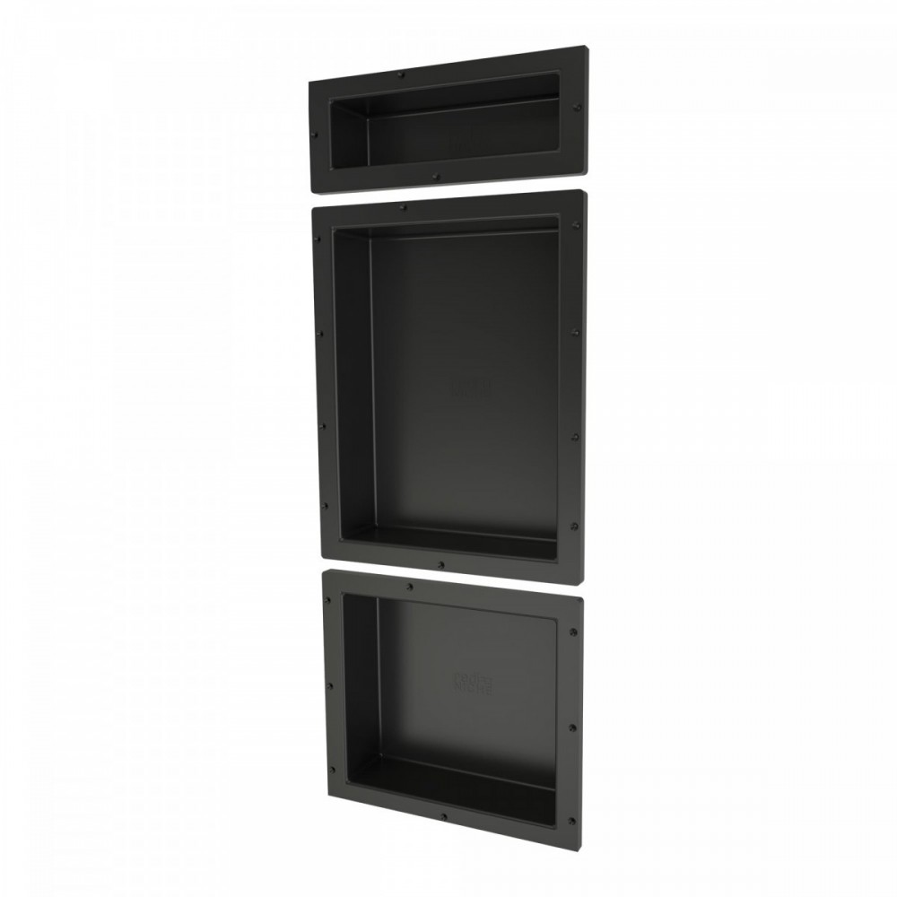 Redi Niche Triple Shelf 16"W x 40"H shelves 14"H 34"H