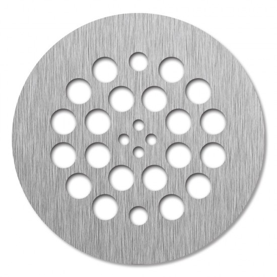 Redi Drain 4.25 x 4.25 Brushed Nickel Round Drain Plate