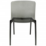 LeisureMod Murray Modern Dining Chair, Black, MC20TBL
