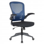 LeisureMod Newton Mesh Office Chair, Royal Blue, NO20BU