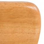 LeisureMod Imperial Triangle Coffee Table, Natural, NG52NW