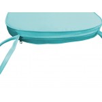 LeisureMod Modern Dining Chair Cushion Pads, Teal, CAC16TLV