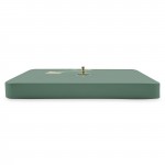 Modern Design Square Silent Non-Ticking Wall Clock, Ocean Green, MCLS9OG