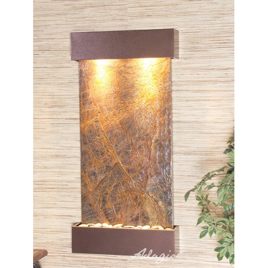 Whispering Creek-Copper Vein-Brown Marble