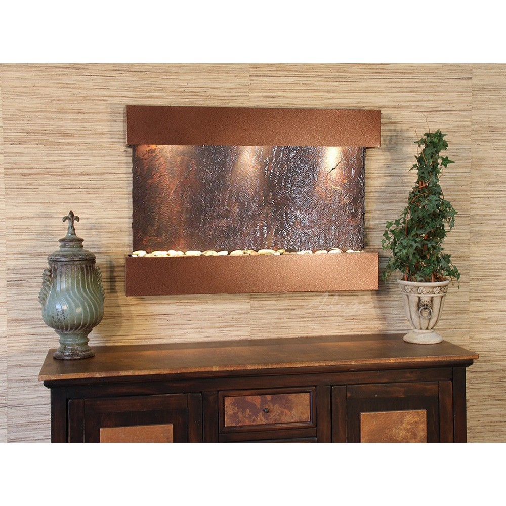 Reflection Creek-Woodland Brown-Multi-Color Natural Slate