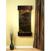 Cascade Springs-Round-Blackened Copper-Green Marble