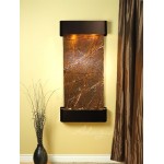 Cascade Springs-Round-Blackened Copper-Brown Marble