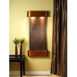 Cascade Springs-Round-Rustic Copper-Multi-Color Natural Slate