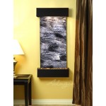 Cascade Springs-Square-Blackened Copper-Black Spider Marble