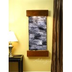 Cascade Springs-Square-Rustic Copper-Black Spider Marble