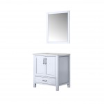 60" Navy Blue Double Vanity, Quartz Top, White Square Sinks and no Mirror