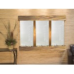 Olympus Falls-Square-Rustic Copper-Silver Mirror