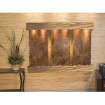 Olympus Falls-Square-Rustic Copper-Brown Marble