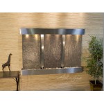 Olympus Falls-Square-Stainless Steel-Multi-Color Natural Slate