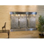 Olympus Falls-Square-Stainless Steel-Green Featherstone