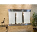 Olympus Falls-Square-Stainless Steel-Silver Mirror