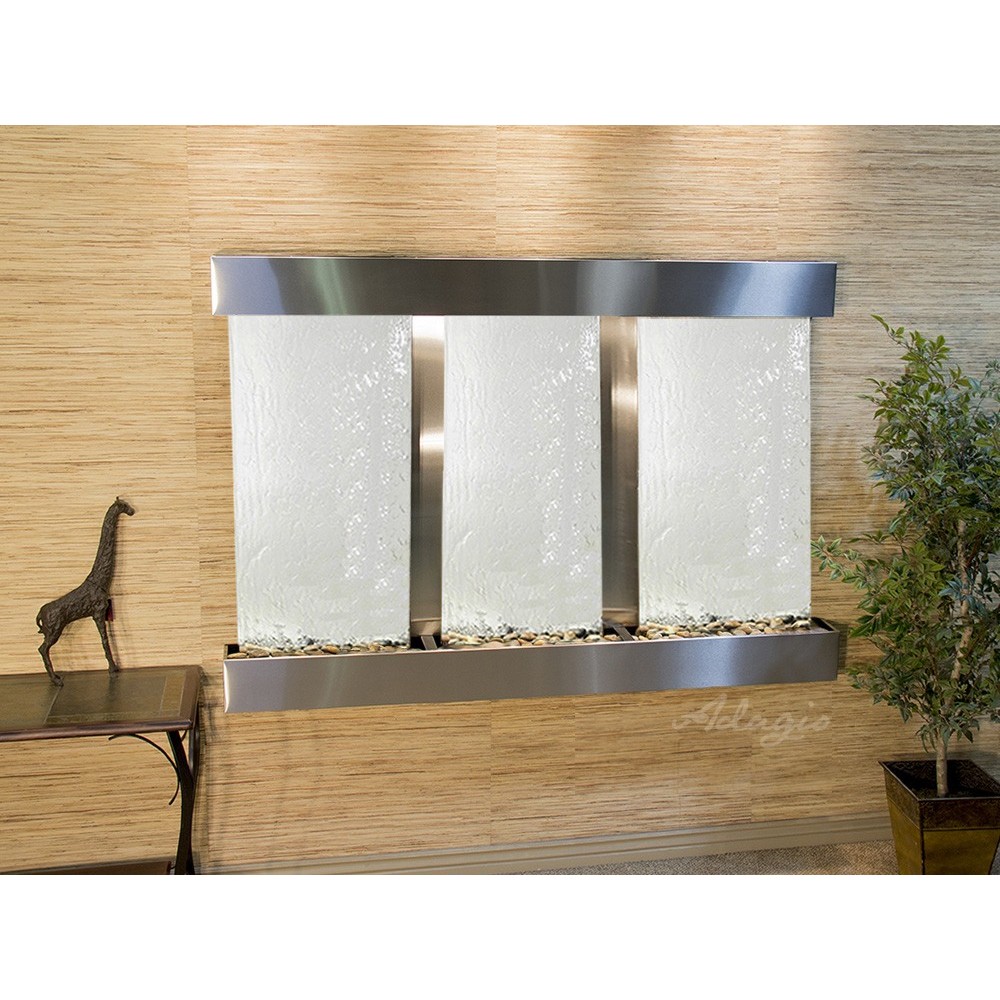 Olympus Falls-Square-Stainless Steel-Silver Mirror