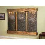 Deep Creek Falls-Round-Rustic Copper-Green Natural Slate