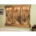 Deep Creek Falls-Round-Rustic Copper-Magnifico Travertine