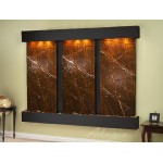 Deep Creek Falls-Square-Blackened copper-Brown Marble