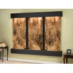 Deep Creek Falls-Square-Blackened copper-Magnifico Travertine