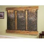 Deep Creek Falls-Square-Rustic Copper-Green Natural Slate