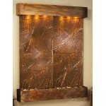 Majestic River-Square-Rustic Copper-Brown-Marble