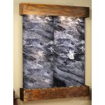 Majestic River-Square-Rustic Copper-Black-Marble