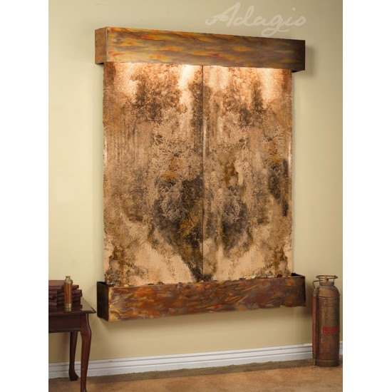 Majestic River-Square-Rustic Copper-Magnifico-Travertine