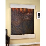 Majestic River-Square-Stainless Steel-Multi-Color-Natural Slate