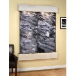Majestic River-Square-Stainless Steel-Black-Marble
