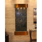 Inspiration Falls-Round-Rustic Copper-Green Marble