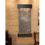 Inspiration Falls-Square-Blackened copper-Green Natural Slate