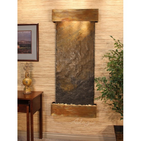 Inspiration Falls-Square-Rustic Copper-Multi-Color Natural Slate