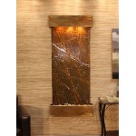 Inspiration Falls-Square-Rustic Copper-Brown Marble