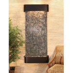 Inspiration Falls-Round-Blackened Copper-Green Natural Slate