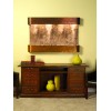 Sunrise Springs-Round-Rustic Copper-Magnifico Travertine