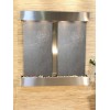 Aspen Falls-Square-Stainless Steel-Black Featherstone