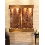 Aspen Falls-Square-Rustic Copper-Brown Marble