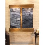 Aspen Falls-Square-Rustic Copper-Black Spider Marble