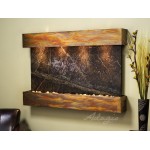 Sunrise Springs-Square-Rustic Copper-Green Marble