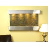 Sunrise Springs-Square-Stainless Steel-Green Natural Slate