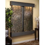 Cottonwood Falls-Square-Blackened copper-Green Natural Slate