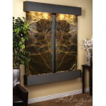 Cottonwood Falls-Square-Blackened copper-Green Marble