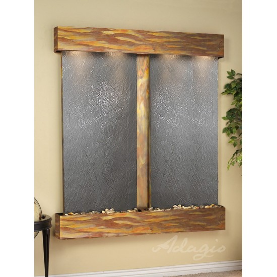 Cottonwood Falls-Square-Rustic Copper-Black Featherstone