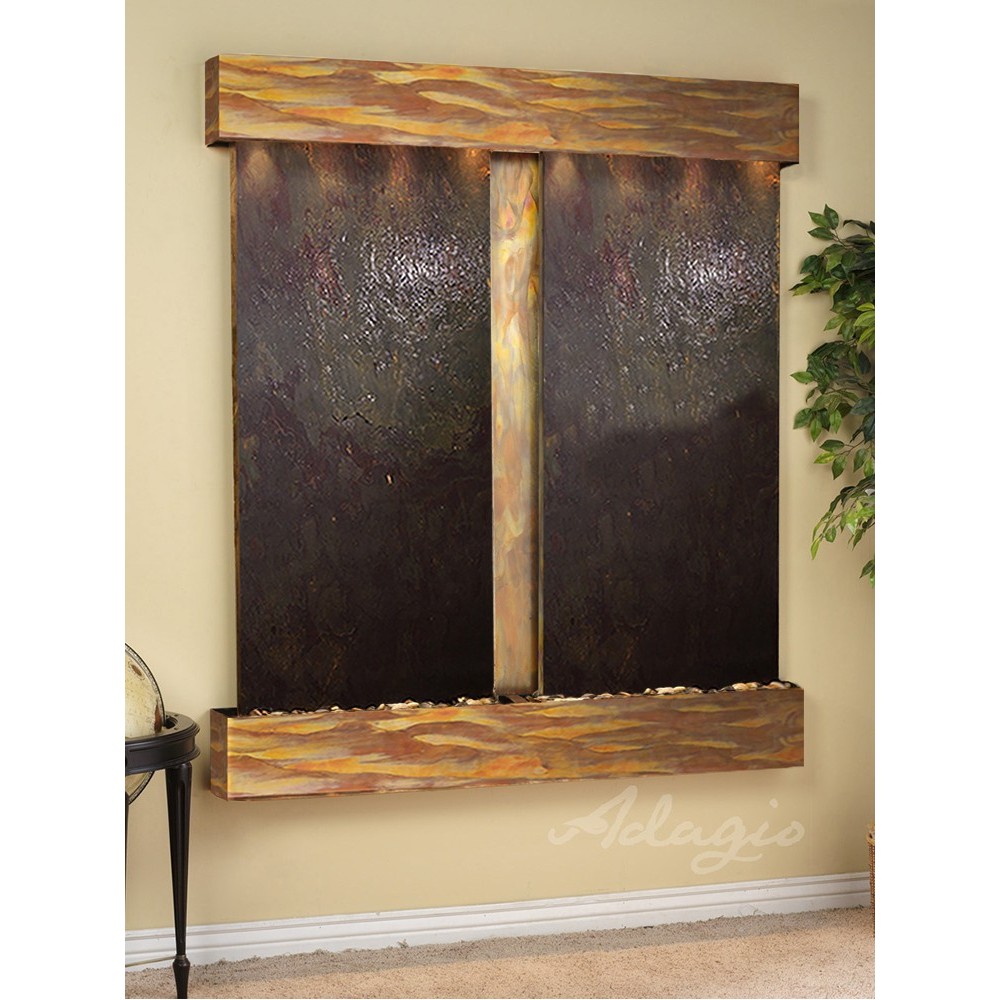 Cottonwood Falls-Square-Rustic Copper-Multi-Color Featherstone