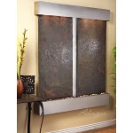 Cottonwood Falls-Square-Stainless Steel-Multi-Color Natural Slate