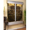 Cottonwood Falls-Square-Stainless Steel-Green Marble
