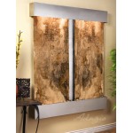 Cottonwood Falls-Square-Stainless Steel-Magnifico Travertine